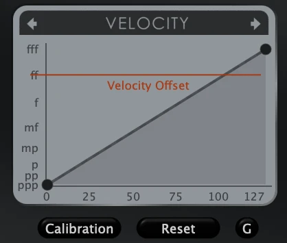 Velocity Offset