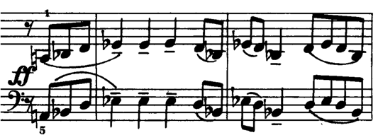 Bartók From the Island of Bali 발췌 3 악보